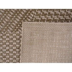 Buitenkleed, beige van kleur, voor woonkamer en keuken, UV-bestendig, modern design, comfortabel