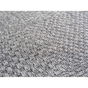 Tapis d’extérieur, couleur gris, pour salon, cuisine, résistant aux UV, design moderne, confortable
