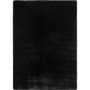 Tapis d’intérieur, couleur noir, pour salon, chambre, résistant et durable, design moderne