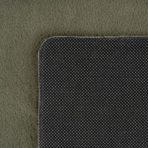 Tapis d’intérieur, couleur vert, pour salon, chambre, confortable, antidérapant, usage quotidien