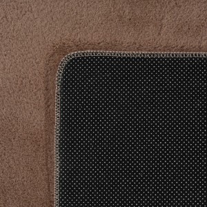 Binnenkleed, bruin van kleur, voor woonkamer en slaapkamer, bohemian stijl, antislip, modern design