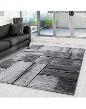 PARMA 9260 Zwart Modern en Design Tapijt