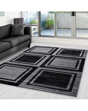 PARMA 9270 Zwart Modern en Design Tapijt