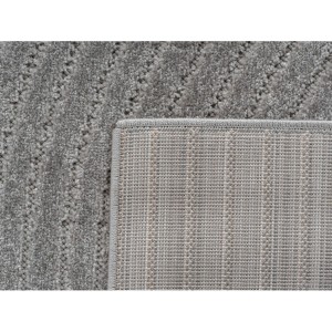 Tapis d’extérieur, couleur gris, pour salon, chambre, résistant aux UV, antidérapant, tissage plat