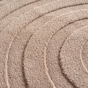 Tapis d’intérieur, style 3d, couleur beige, pour salon, chambre, confortable, design moderne