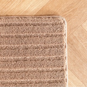 Tapis d’intérieur, style 3d, couleur beige, pour salon, chambre, résistant et durable, confortable