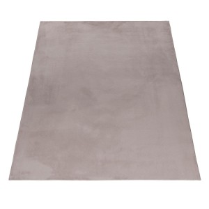 Tapis d’intérieur, couleur beige, matière coton, pour salon, confortable, lavable, look naturel