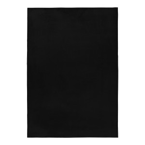 Binnenkleed, zwart, katoen, voor de woonkamer, modern design, slijtvast en duurzaam.