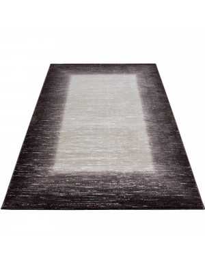 Tapis moderne et designe brilliant paillete TOSCANA 3160 Marron