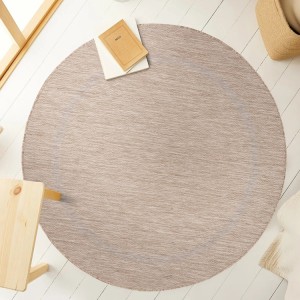 Tapis extérieur, couleur beige, matière polypropylène, pour cuisine, balcon, résistant aux UV