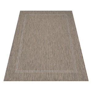 Tapis intérieur & extérieur, couleur marron, matière polypropylène, pour cuisine, balcon, résistant