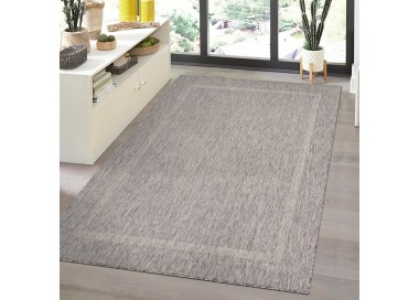 Binnen- en buitenkleed, grijs, polypropyleen, voor keuken, balkon, duurzaam