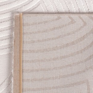 Crèmekleurig vloerkleed voor binnen, geschikt voor de woonkamer, comfortabel, plat geweven, geschikt voor dagelijks gebruik,