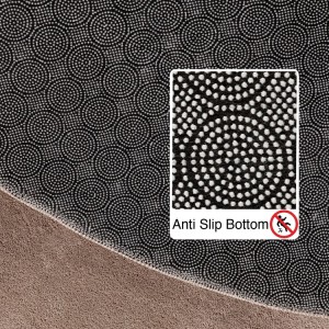 Tapis d’intérieur, couleur beige, pour salon, confortable, tissage plat, résistant et durable