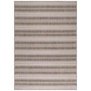 Tapis intérieur & extérieur, design vintage, couleur beige, matière polypropylène, pour cuisine