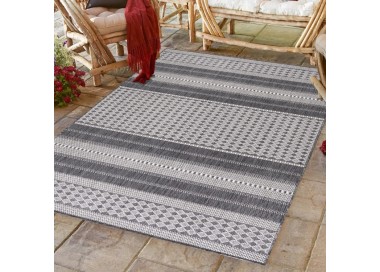 Binnen- en buitenkleed, vintage chic, beige kleur, polypropyleen materiaal, voor de keuken