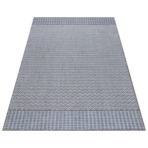 Buitenkleed in vintage stijl, grijs, gemaakt van polypropyleen, voor keuken en balkon.