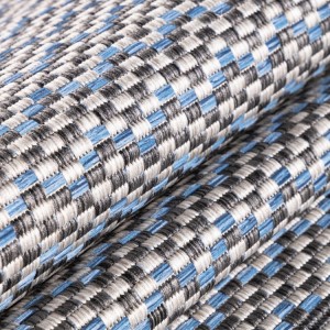 Buitenkleed in vintage stijl, grijs, gemaakt van polypropyleen, voor keuken en balkon.