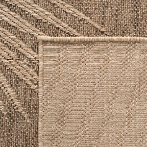 Tapis d’extérieur, matière jute, pour salon, cuisine, résistant aux UV, style bohème, texture douce