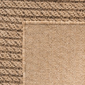 Tapis d’extérieur, matière jute, pour salon, cuisine, résistant aux UV, design moderne, antidérapant