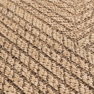 Buitenkleed van jute, geschikt voor woonkamer en keuken, UV-bestendig, modern design, antislip