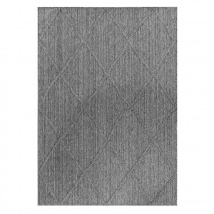 Tapis d’extérieur, couleur gris, pour cuisine, balcon, résistant aux UV, antidérapant, lavable