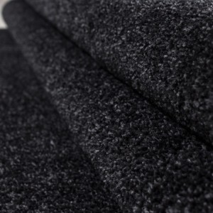 Tapis d’intérieur, couleur anthracite, pour salon, style bohème, résistant et durable, antidérapant