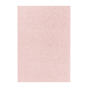 Tapis de salon à poil ras marbré brillant hauteur 4mm Rose