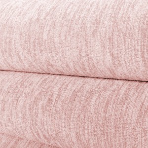 Tapis de salon à poil ras marbré brillant hauteur 4mm Rose