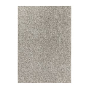 Tapis de salon à poil ras Intérieur hauteur de 4mm marbré brillant Beige