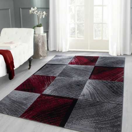 Modern Design Plus Tapijt 8003 Rood - Ayyildiz