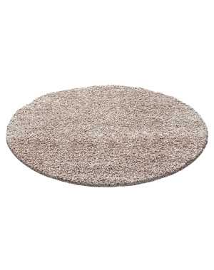 Tapis Shaggy pile longue couleur unique Hauteur de pile 5cm Beige