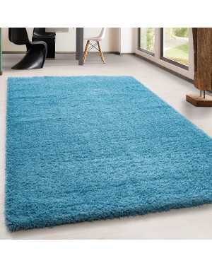 Ancona Supersoft Shaggy Rug, unieke turquoise kleur