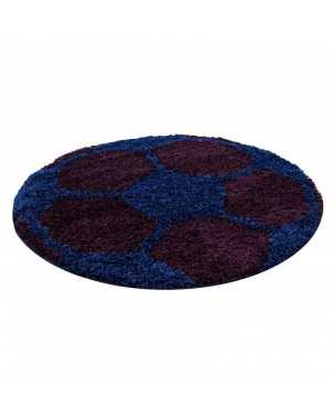 Kindervoetbalkleed voor de kinderkamer, bordeauxrood-donkerblauw