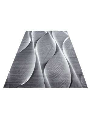 Parma 9310 Zwart Modern Designer Tapijt