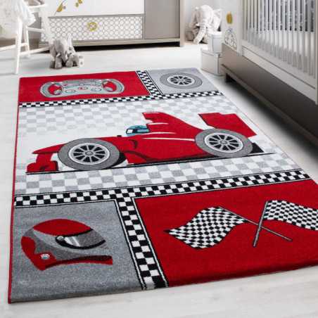 Kinderkleed Formule 1 Raceauto Kinderen 0460 ROOD