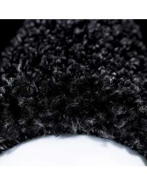 Hoogpolig vloerkleed, design antracietgrijs